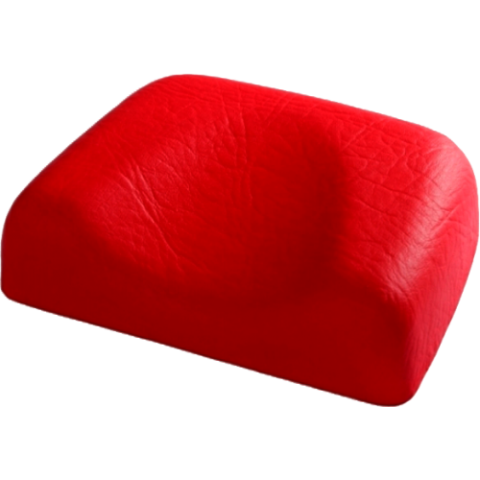 Soft headrest - red