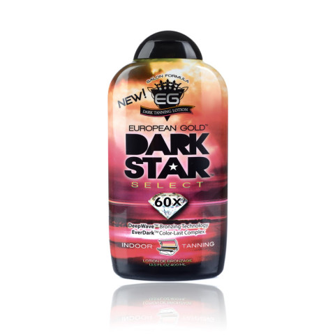 European Gold Dark Star Select 60x Tanning lotion 400ml