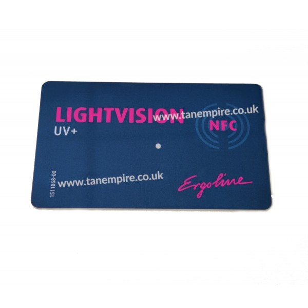 NFC Card Ergoline Lightvision/Bluevision "UV+15"