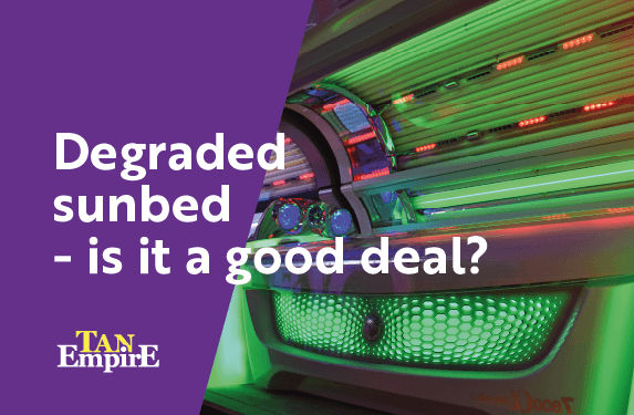 Is it worth buying a deconstructed sunbed?