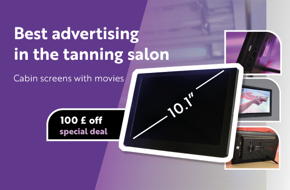 The best adv. in tanning salons