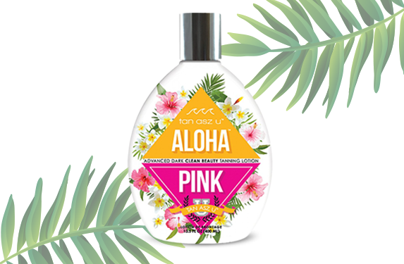 tan asz u aloha pink tanning lotion